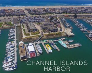 Channel Islands Harbor aerial view